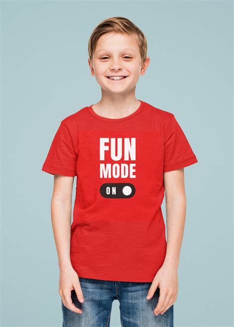 Tusok Boys Printed Quotes Tshirt