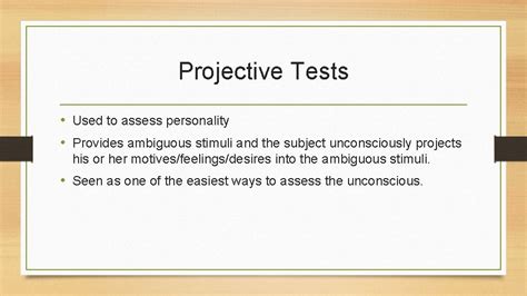 Image result for Projective Test Interpretation