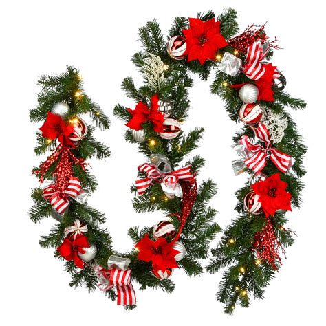 Lighted Christmas Garland Battery Operated at Gabrielle Gonzales blog