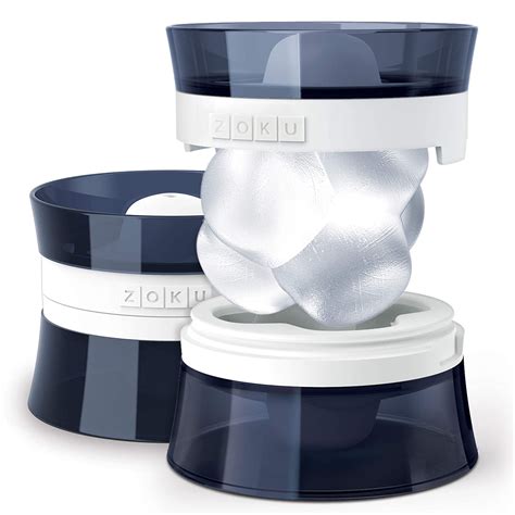 Buy Zoku Silicone Jack Ice Molds, Set of 2 Stackable Jack-Shaped Ice ...