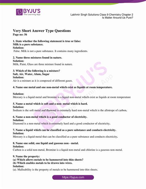 Chemistry Reference Table Workbook 2nd Edition Set 2 Answers | Cabinets ...