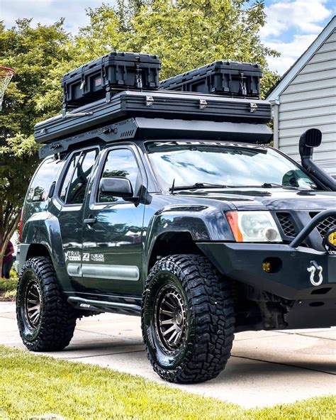 Xterra Lifted With Light Bar