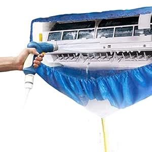 Hukimoyo 1.37m Split AC cleaning cover bag with pipe, Wall Mounted ...