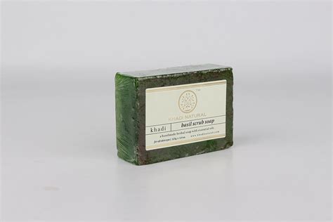 Buy Khadi Basil Scrub Soap, 125g Online at Low Prices in India - Amazon.in
