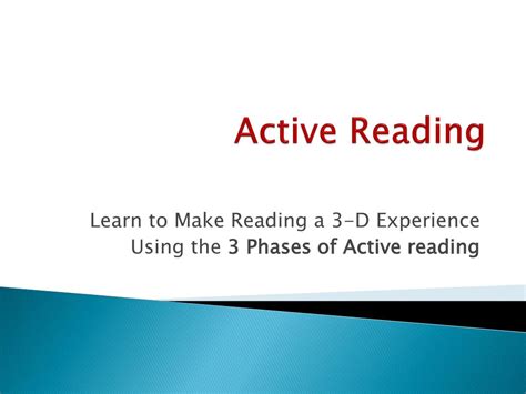 Image result for Active Reading