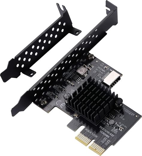 Buy BEYIMEI PCI-E 2X to USB3.1 A-Key Gen2 Front Type-C Expansion Card ...