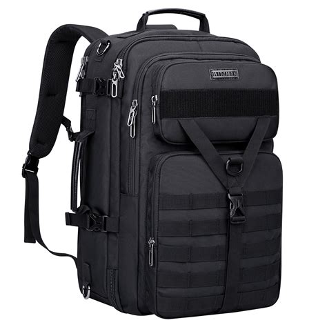 Carry On Travel Backpack for Men 3 in 1 Bag fit 17 Inch Laptop | WITZMAN