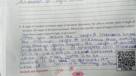 if angle of incident increases angle of deviation decreases, but after ...