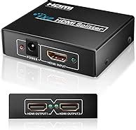 Amazon.in: MICROWARE: HDMI Splitter & Cables