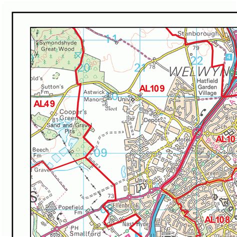 Image result for Enfield Postcode Map