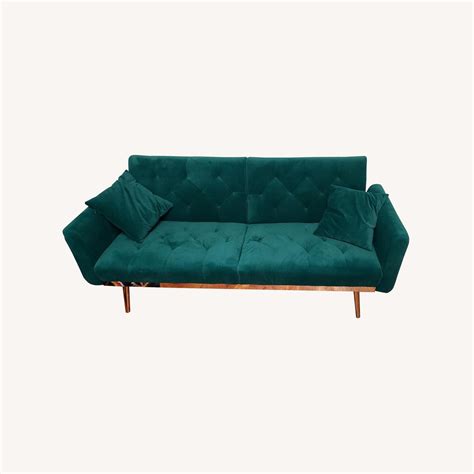 Wayfair Green Velvet Sofa at Mitchell Trigg blog