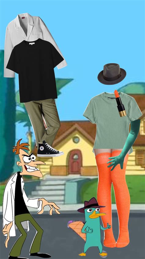 Check out mkim1203's Shuffles Couple costume idea: Dr. Doofenshmirtz ...