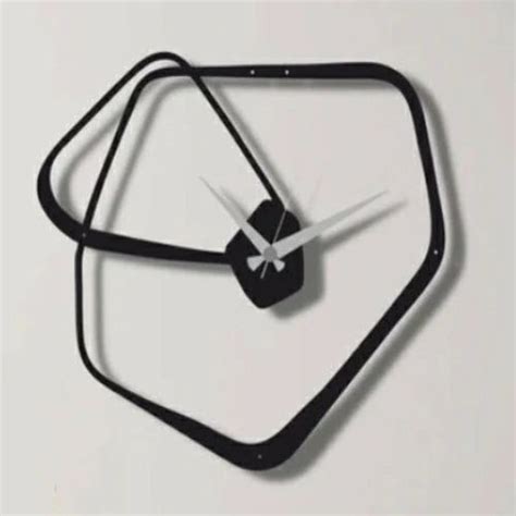 Large Modern Metal Wall Clock – LET ME DECOR