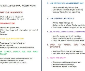Image result for Good Oral Presentation Example KS2
