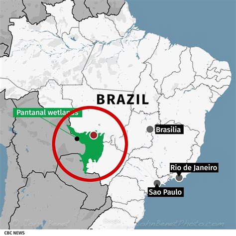 Pantanal Map | Brazil | John Benet | Flickr