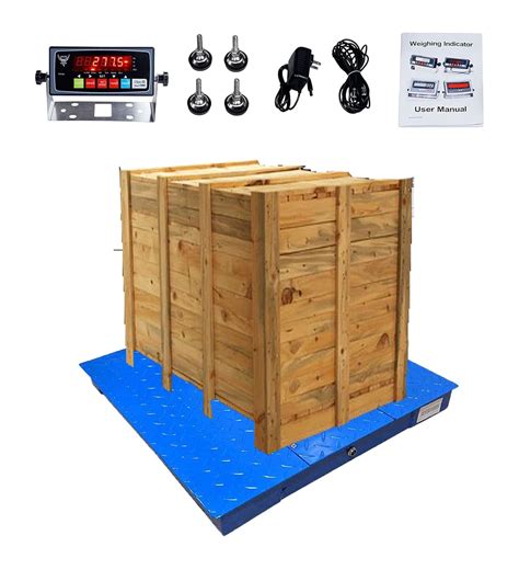 Amazon.com: PEC Industrial Floor Scale,Accurate Digital Pallet ...