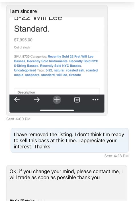 Is this a Reverb scam? If not, it seems pretty sketchy. | TalkBass.com