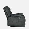 Duroflex Avalon - Single Seater Manual Recliner, Suede Fabric ...