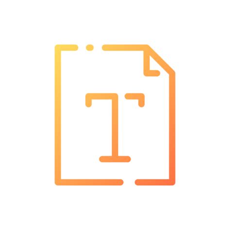 Text - Free interface icons