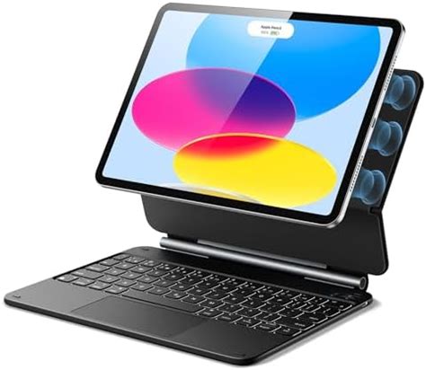Portronics Padmate Wireless Tablet Keyboard Case only for iPad 10th Gen ...