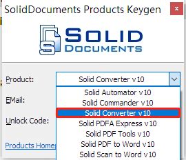 solid converter v8解锁密码-solid converter pdf v8注册机下载_附使用方法 - 多多软件站