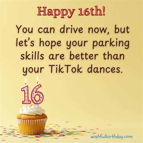 75 Sweet Happy 16th Birthday Wishes and Images for Every Teen - Wishful ...