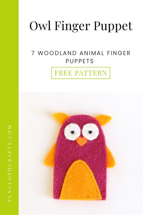 Finger Puppet Patterns Free 的图像结果