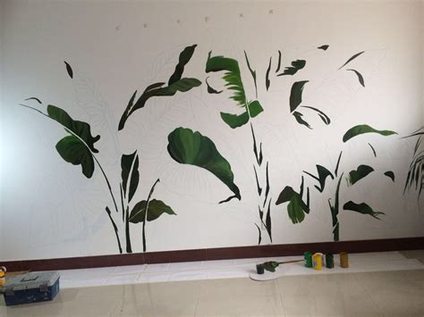 墙绘手绘壁画彩绘墙体彩绘装修效果图片_装修美图-新浪家居