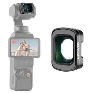 NEEWER 0.75X Wide Angle Lens Compatible with DJI OSMO Pocket 3 ...