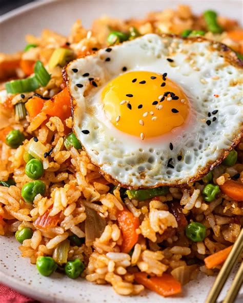 Korean Fried Rice Recipe - Yumyy
