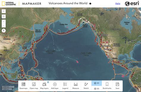 Map Of Active Volcanoes Worldwide ESA Earth's Most Active Volcanoes