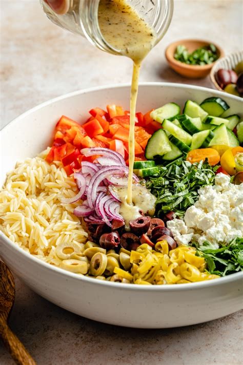 Herby Italian Orzo Salad | Ambitious Kitchen