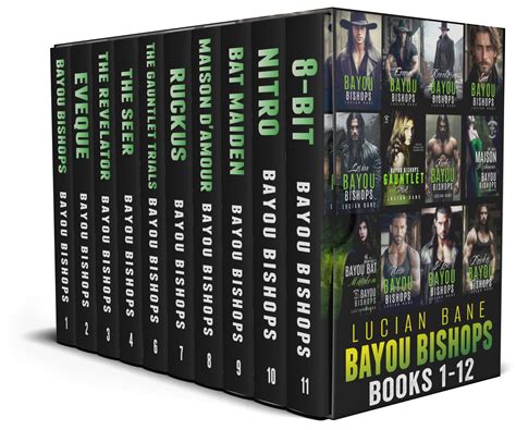 Bayou Bishops Box Set: Books 1-12 -The Bayou Has Never Burned Hotter ...