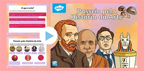 Passeio pela História da Arte - Apresentação em PowerPoint