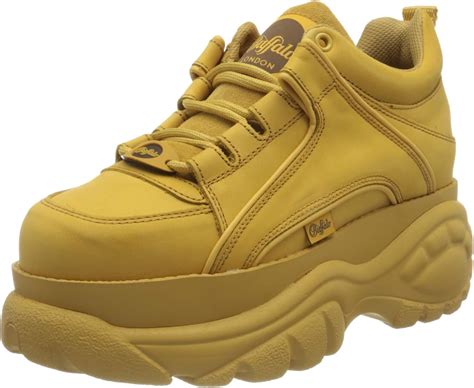 Buffalo London 1339-14 2.0, Women’s Low-Top Sneakers Sneaker, Beige, 3. ...