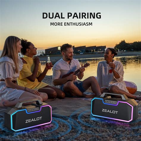 ZEALOT Bluetooth Speaker,80W Wireless Speakers with India | Ubuy
