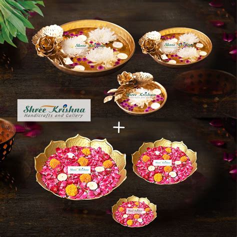 Buy SHREE KRISHNA Handicrafts and Gallery Combos Set of 6 -Decorative ...