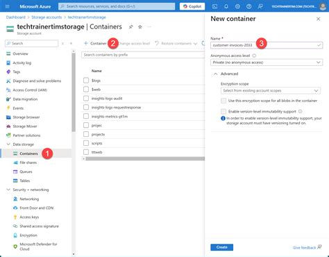 Azure Storage 的图像结果