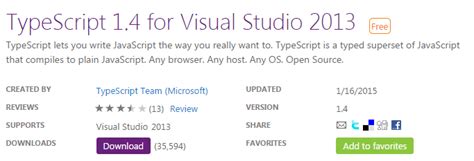 How to Create New TypeScript Project in Visual Studio 的图像结果