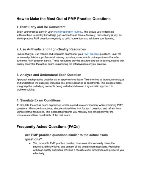 PPT - PMP Practice Questions_ A Comprehensive Guide to Boost Your Exam ...