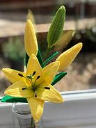 Image result for Crochet Lily Flower Bouquet
