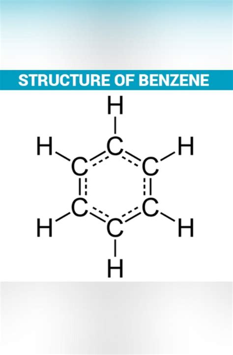 draw the structure of benzene - Brainly.in