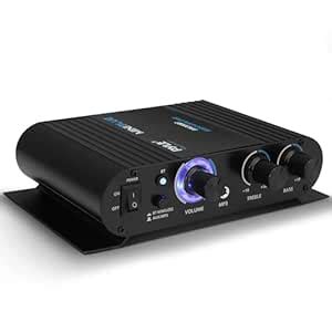 Pyle PFA330BT - 90 Watt Bluetooth Wireless Streaming Stereo Mini Power ...