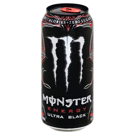 Monster Energy Ultra Black Soft Drink in India with zero sugar – Snackstar