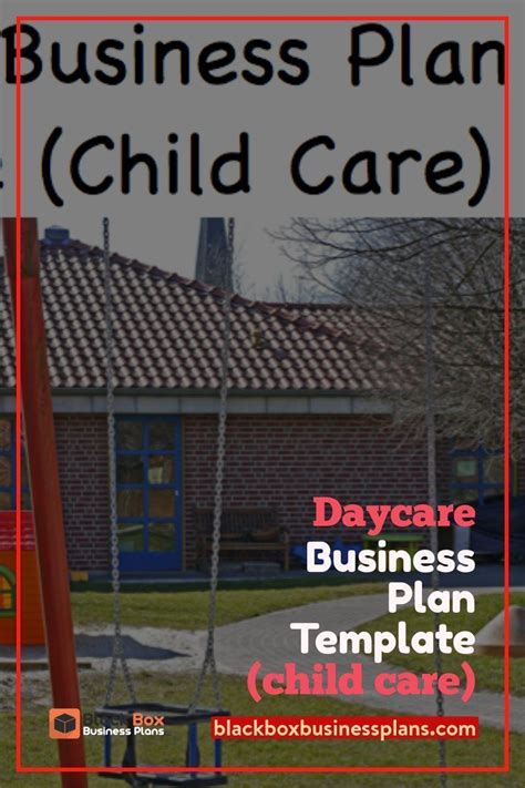 Child Care Business Plan Template 的图像结果