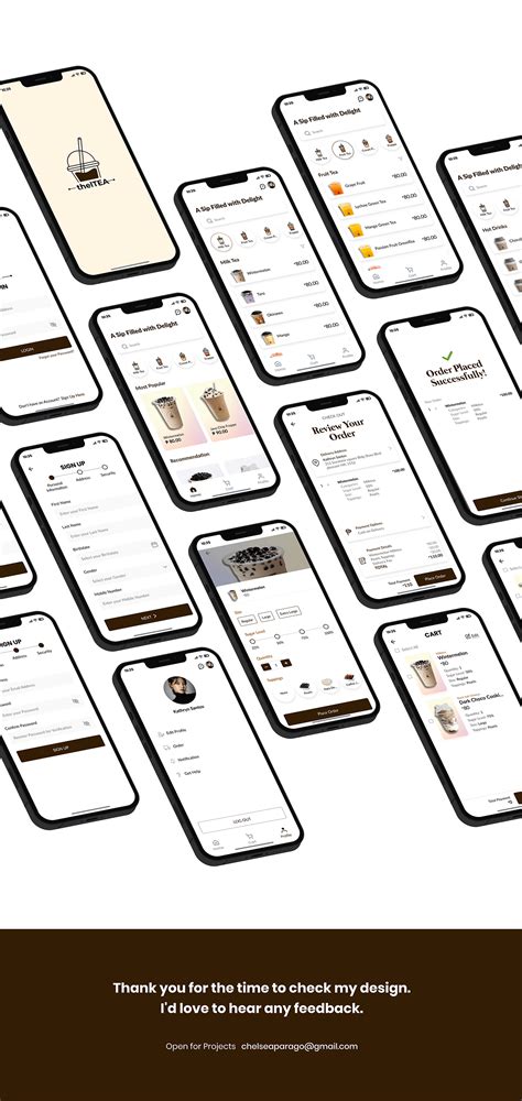 thelTEA (Milk Tea Mobile App) :: Behance
