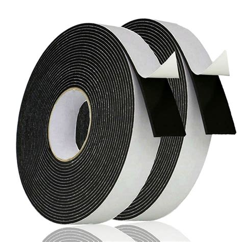 Adhesive Foam Tape Weather Stripping Door Seal Sticky Foam Strip ...