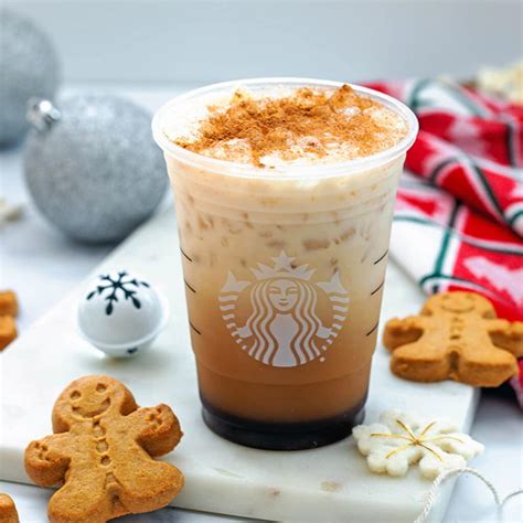 Iced Gingerbread Oatmilk Chai Latte {Starbucks Copycat Recipe}