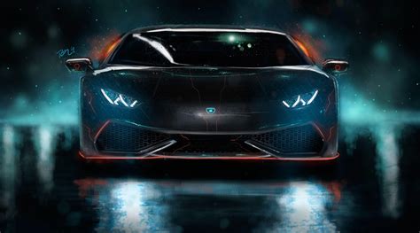 Neon Lamborghini Wallpapers - Top Free Neon Lamborghini Backgrounds - WallpaperAccess
