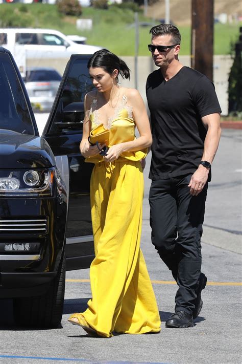 KENDALL JENNER Arrives at a Restaurant in Agoura Hills 03/15/2017 ...